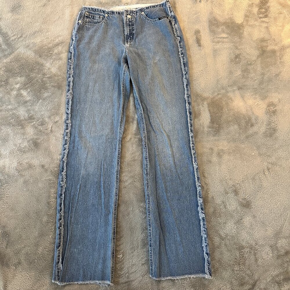 Rockies VTG Frayed Blue Jeans